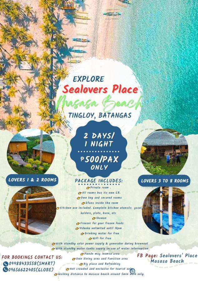 Sealovers' Place Masasa Beach Batangas Zewnętrze zdjęcie